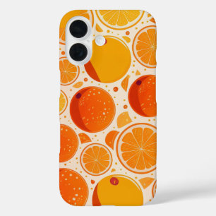 Funda iPhone 16 Estallido Naranja