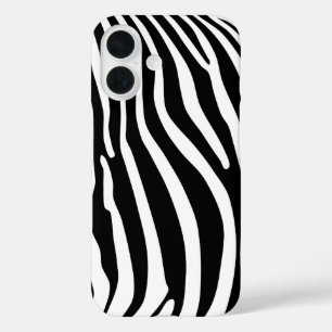 Funda iPhone 16 Estampado animal zebra