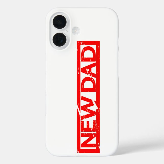Funda iPhone 16 Estampado nuevo de papá (Reverso )