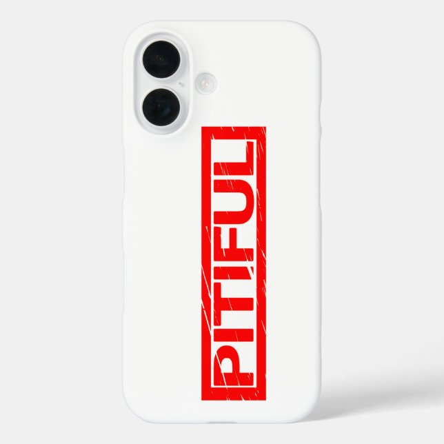 Funda iPhone 16 Estampilla (Reverso )