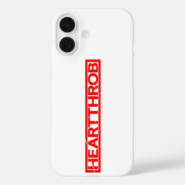 Funda iPhone 16 Estampilla cardiaca (Reverso )