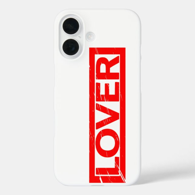 Funda iPhone 16 Estampilla de paso (Reverso )