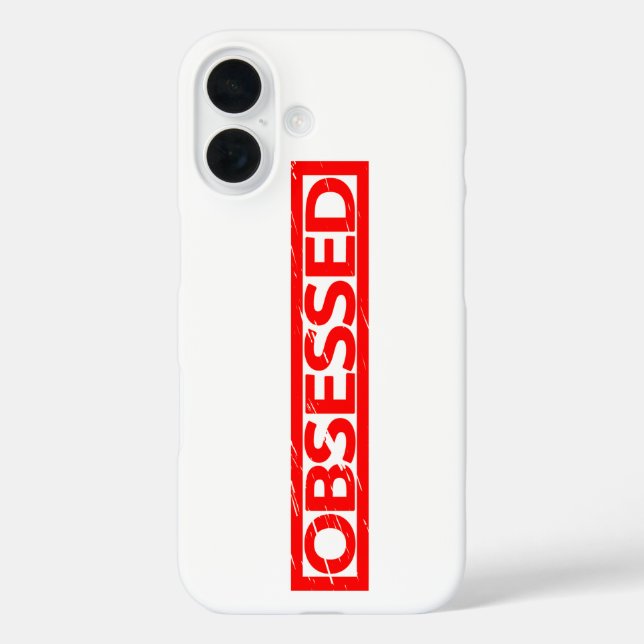 Funda iPhone 16 Estampilla obseada (Reverso )