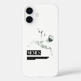 Funda iPhone 16 Estatua de Memer Thinking Falling