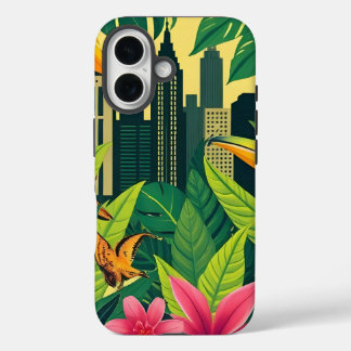 Funda iPhone 16 Estética de la jungla urbana