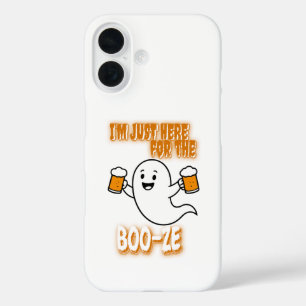 Funda iPhone 16 Estoy aquí por el Boo-ze