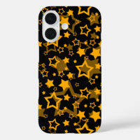 Estrellas Amarillas Doradas Diseño Brillante