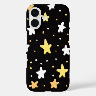 Funda iPhone 16 Estrellas de Caramelo de Maíz