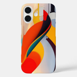 Funda iPhone 16 Estuche #abstract Art iPhone / iPad