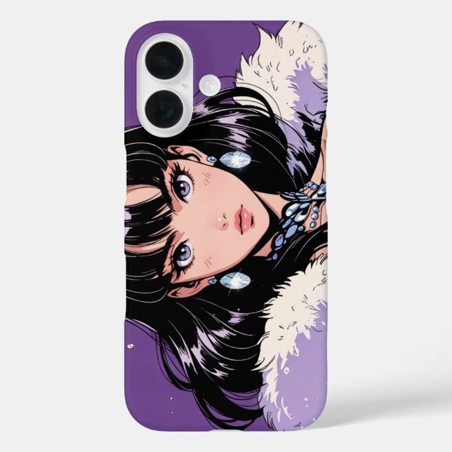 Funda iPhone 16 Estuche Anime diva iPhone / iPad (Reverso )