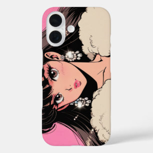 Funda iPhone 16 Estuche Anime diva iPhone / iPad