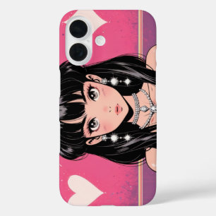 Funda iPhone 16 Estuche Anime diva iPhone / iPad