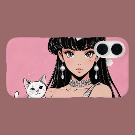Funda iPhone 16 Estuche Anime diva iPhone / iPad