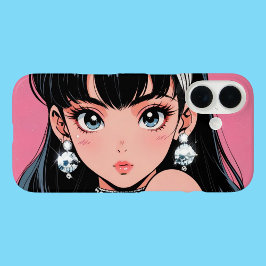 Funda iPhone 16 Estuche Anime diva iPhone / iPad