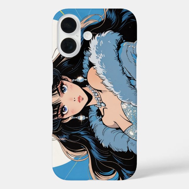 Funda iPhone 16 Estuche Anime diva iPhone / iPad (Reverso )