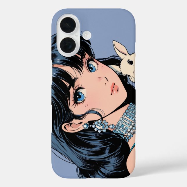 Funda iPhone 16 Estuche Anime diva iPhone / iPad (Reverso )