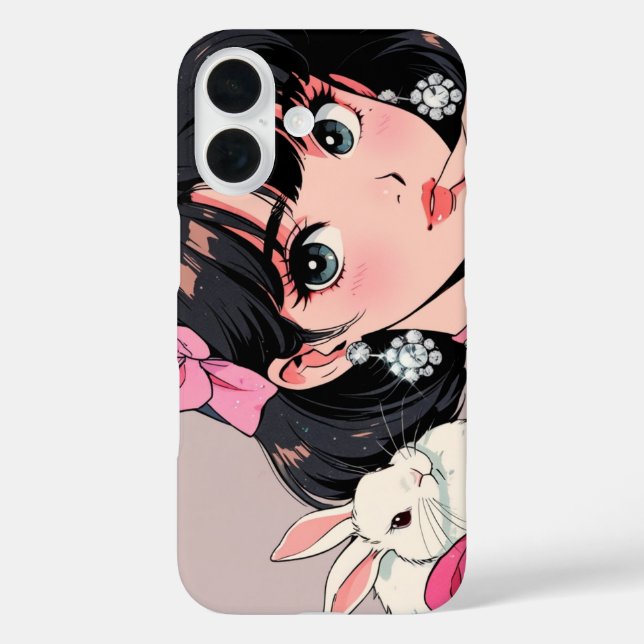Funda iPhone 16 Estuche Anime diva iPhone / iPad (Reverso )
