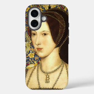 Funda iPhone 16 Estuche Anne Boleyn Queen of England Phone