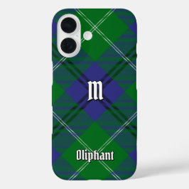 Funda iPhone 16 Estuche Clan Oliphant Tartan Funda-Mate para iPhon