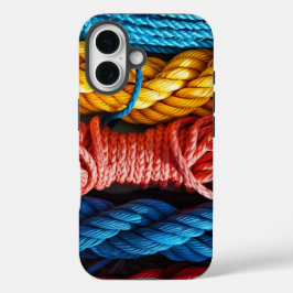 Funda iPhone 16 Estuche colorido para iPhone Rope / iPad