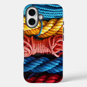 Funda iPhone 16 Estuche colorido para iPhone Rope / iPad