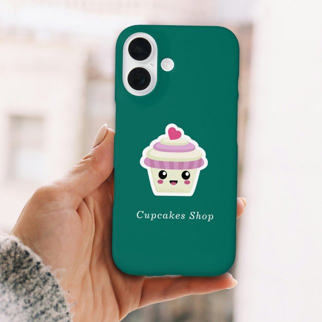 Funda iPhone 16 Estuche Cupcake Kawaii Phone (Cupcake Kawaii Phone Case)