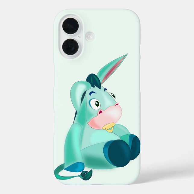 Funda iPhone 16 Estuche Cute Donkey para iPhone (Reverso )