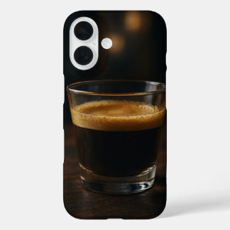 Funda iPhone 16 Estuche de café para teléfono estético - Espresso