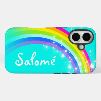 Funda iPhone 16 Estuche de iphone de arco iris personalizado