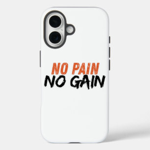 Funda iPhone 16 Estuche de iphone para entrenamiento motivacional 
