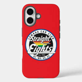 Funda iPhone 16 Estuche de teléfono 800 (rojo)