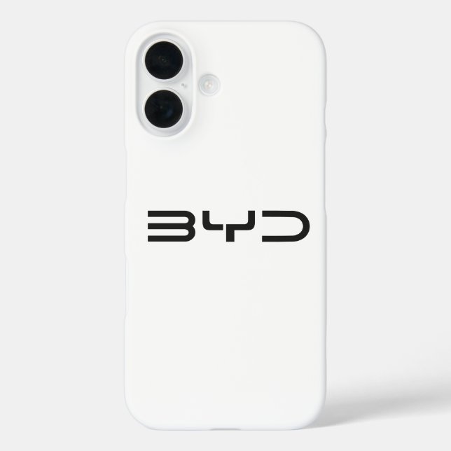 Funda iPhone 16 estuche de teléfono BYD (Reverso )