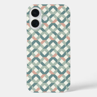 Funda iPhone 16 Estuche de teléfono con inspiración en la pila geo