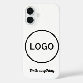 Funda iPhone 16 Estuche de teléfono con logotipo de Personalizado 