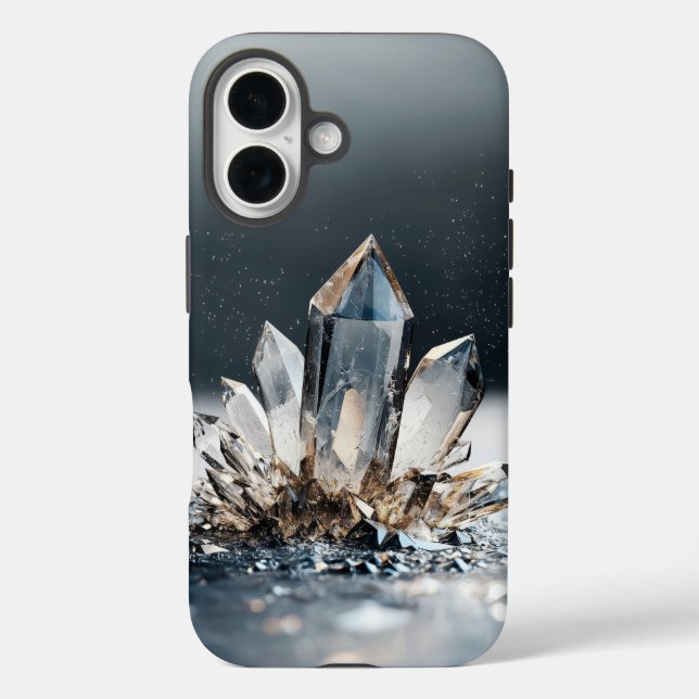 Funda iPhone 16 Estuche de teléfono de cristal destrozado (Reverso )