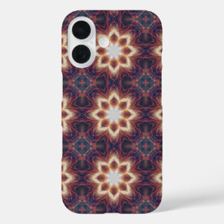 Funda iPhone 16 Estuche de teléfono de diseño de Mandala infinita