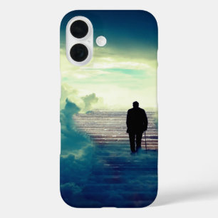 Funda iPhone 16 Estuche de teléfono de la puerta del cielo