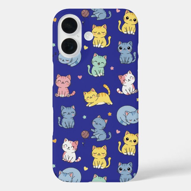 Funda iPhone 16 Estuche de teléfono de patrón de Personalizado de  (Reverso )