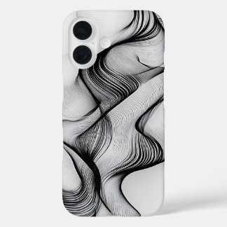 Funda iPhone 16 Estuche de teléfono de ruta simple