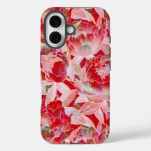 Estuche de teléfono floral