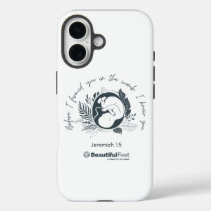 Funda iPhone 16 Estuche de teléfono Jeremiah 1:5