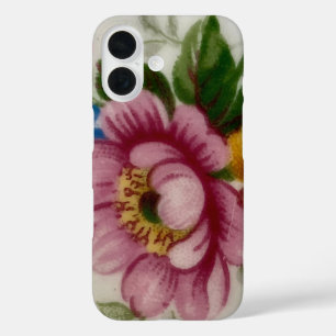 Funda iPhone 16 Estuche de teléfono para Bouquet Floral Tea Cup