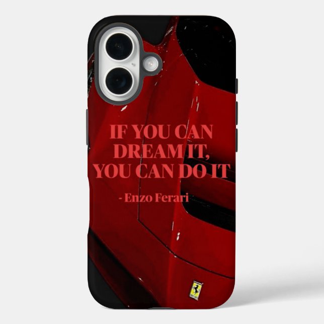 Funda iPhone 16 Estuche de teléfono protector elegante (Reverso )