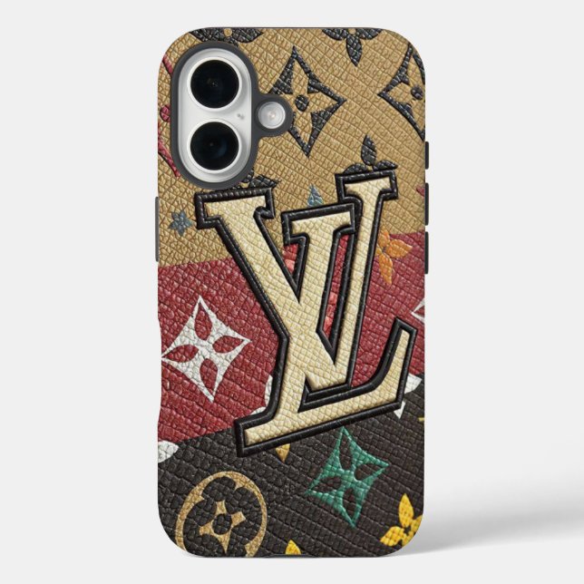 Funda iPhone 16 Estuche de teléfono protector elegante (Reverso )