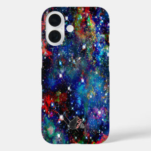 Funda iPhone 16 Estuche de teléfono Star Field de centelleo