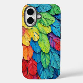 Funda iPhone 16 Estuche de teléfono Vibrant Parrot Wings