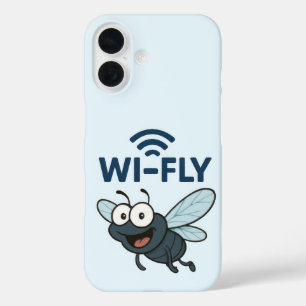 Funda iPhone 16 Estuche de teléfono Wi-Fi divertida