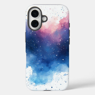 Funda iPhone 16 Estuche Dream Waercolor Starlight Mist Phone