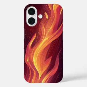 Funda iPhone 16 Estuche Fiery Streaming Para Teléfono Llamativo