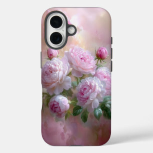 Funda iPhone 16 Estuche Floral Phone, iPhone 16 Funda, estuche Cut